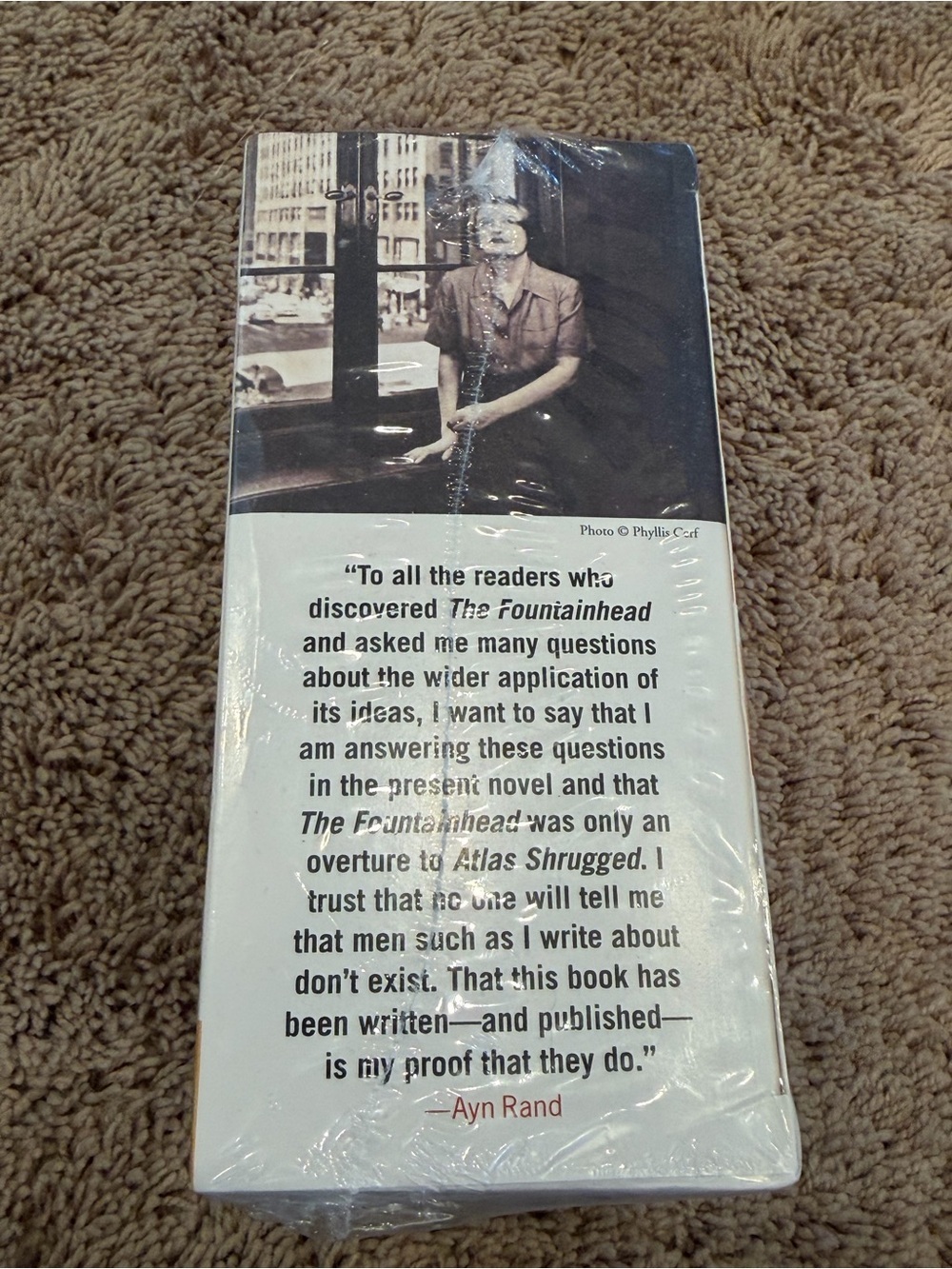 New in shrink Ayn Rand Atlas Shrugged 50th Anniversary Boxed Set Blue Red books - Picture 4 of 9